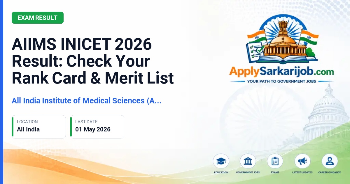All India Institute of Medical Sciences (AIIMS) - PG Medical Courses (MD/MS/DM/MCh/MDS) Official Notification Poster & Schedule