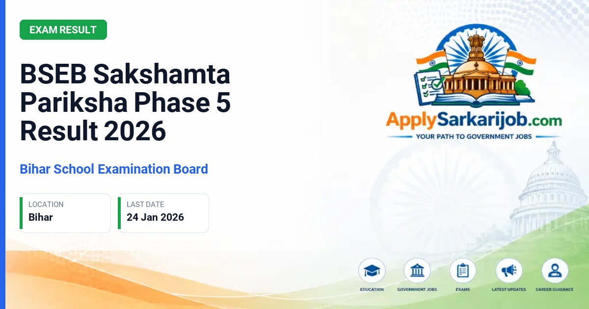 Bihar School Examination Board (BSEB) - Local Body Teacher (Competency Test) Official Notification Poster & Schedule