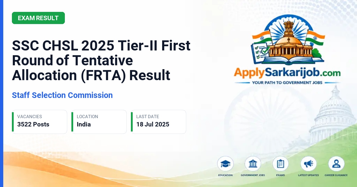 Staff Selection Commission (SSC) - LDC / JSA, DEO Official Notification Poster & Schedule